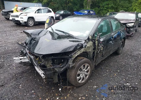 2021 Toyota Corolla Le из США, поврежденный, VIN 5YFEPMAE3MP203740